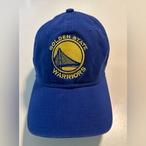 Golden State Warriors New Era 9twenty Strapback Hat / Cap Blue
